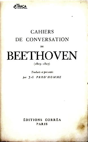 Cahiers de Conversations de Beethoven (1819-1827)