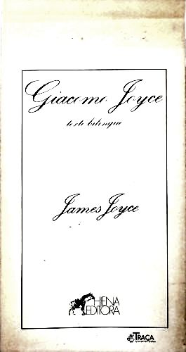 Giacomo Joyce (Texto Bilíngue)