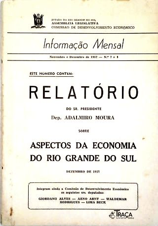 Relatório sobre Aspetos da Economia do Rio Grande do Sul