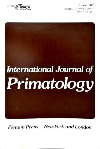 International Journal of Primatology - Vol. 8 N. 5