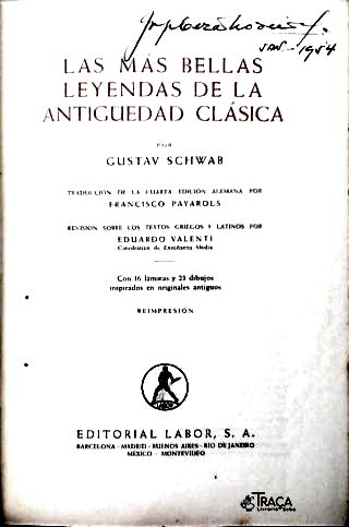 Las Más Bellas Leyendas de la Antiguedad Clásica