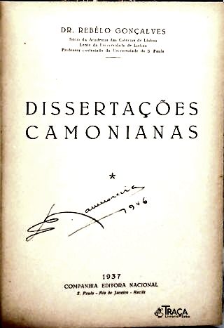 Dissertações Camonianas