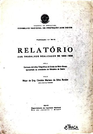 Relatório dos Trabalhos Realizados De 1900-1906 (Pulbicação nº 69-70)