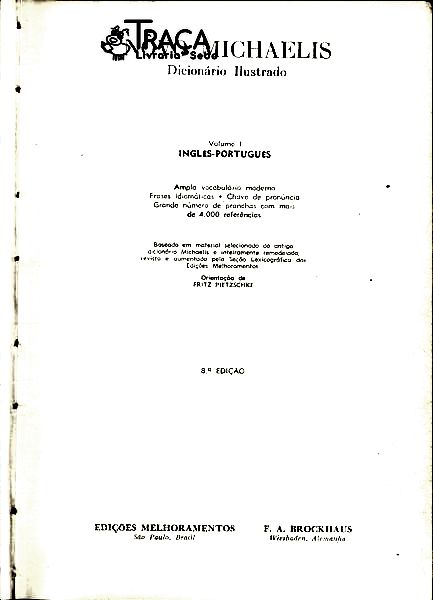 Novo Michaelis: Dicionário Ilustrado (1968)