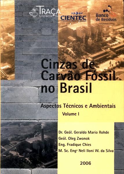 Cinzas de Carvão Fóssil No Brasil Vol 1