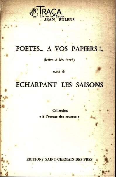 Poetes... A Vos Papiers