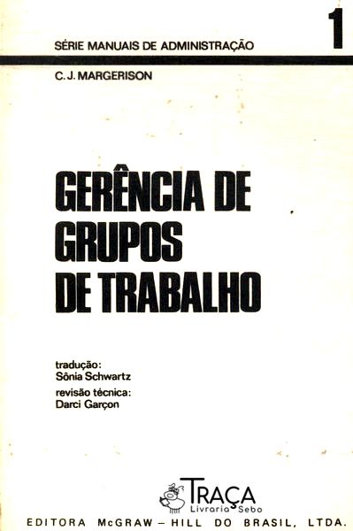 Gerência de Grupos de Trabalho