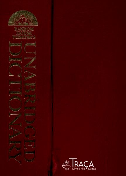 Random House Websters Unabridged Dictionary (não Inclui Cd-1997)