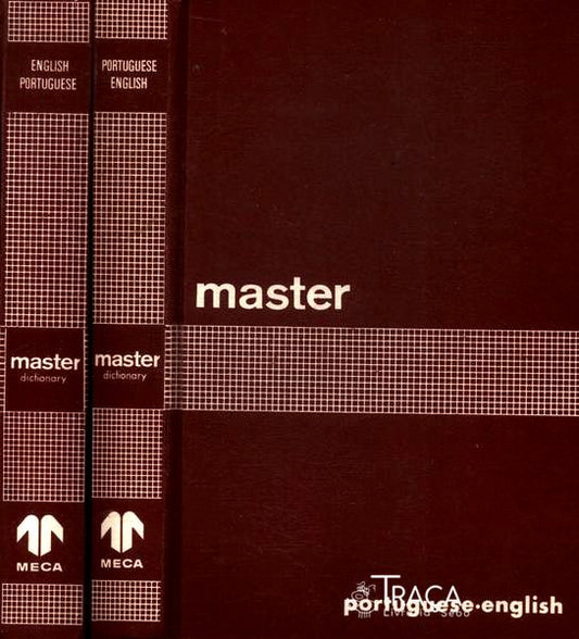 Master Dictionary Portuguese-english English-portuguese (2 Volumes-1985)