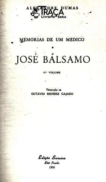 José Bálsamo Vol 4