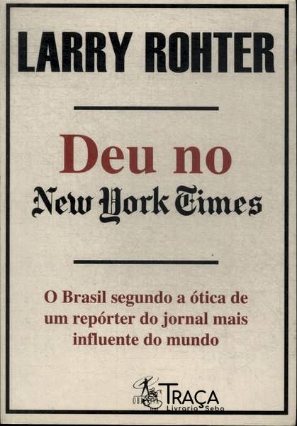 Deu No New York Times