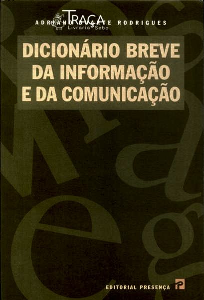 Dicionário Breve da Informação e da Comunicação (2000)