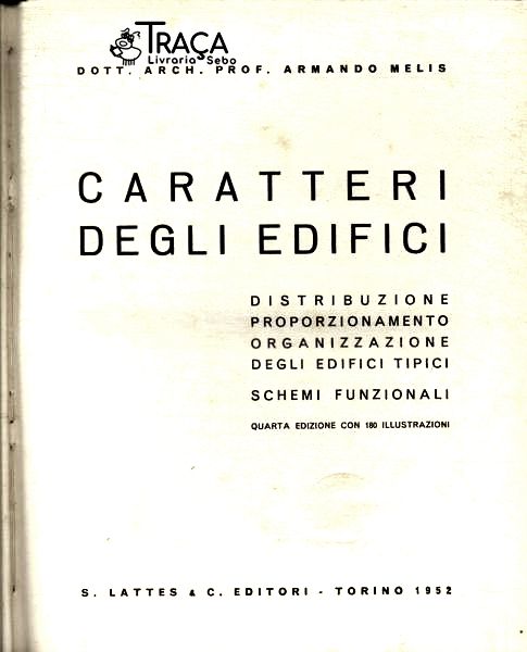 Caratteri Degli Edifici (1952)