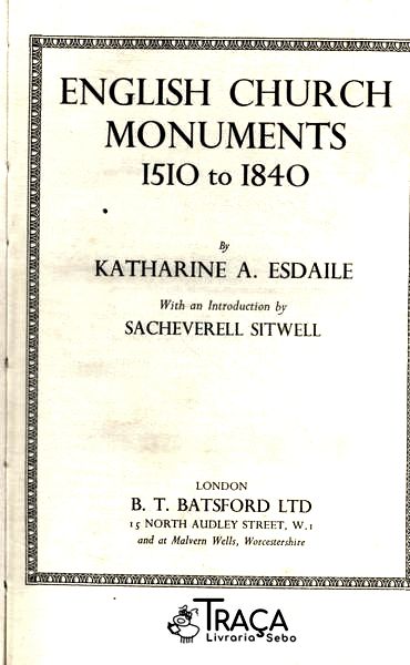 English Church Monuments