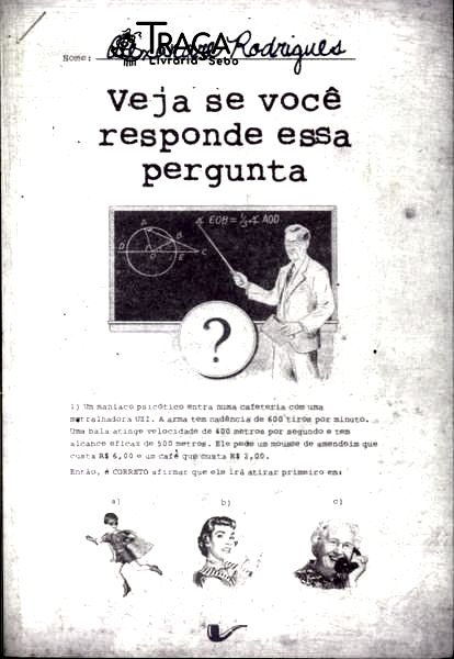 Veja Se Você Responde Essa Pergunta