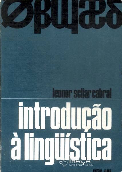 Introdução À Lingüística