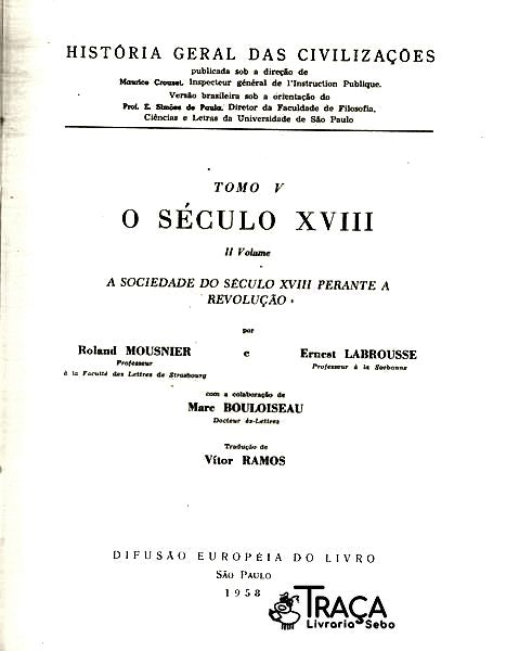 O Século Xviii Vol 2