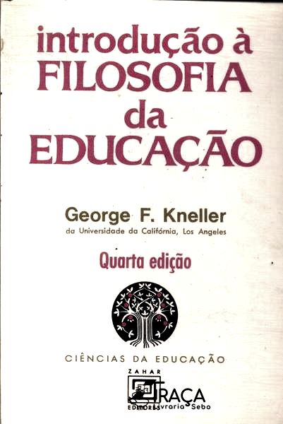 Introdução À Filosofia da Educação