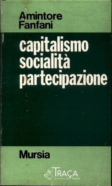 Capitalismo Socialità Partecipazione