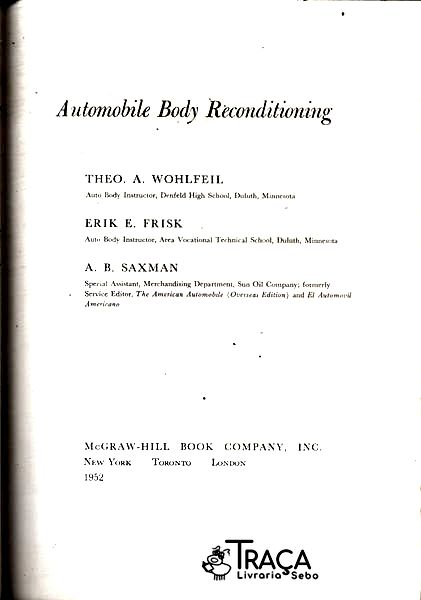 Automobile Body Reconditioning