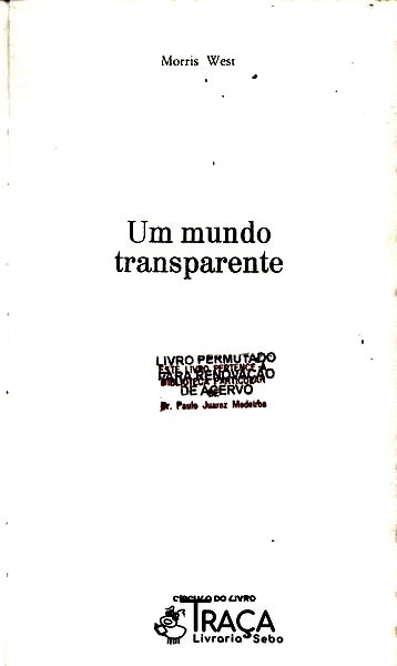 Um Mundo Transparente