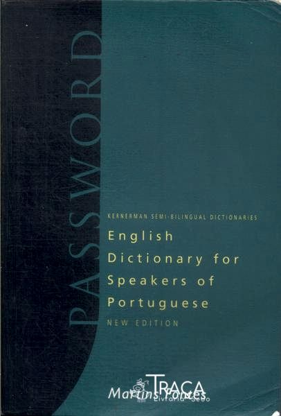 Password: English Dictionary For Speakers Of Portuguese (1999)