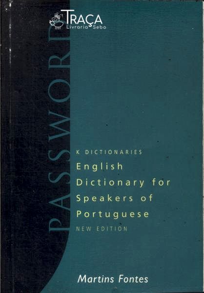 Password: English Dictionary For Speakers Of Portuguese (1998)