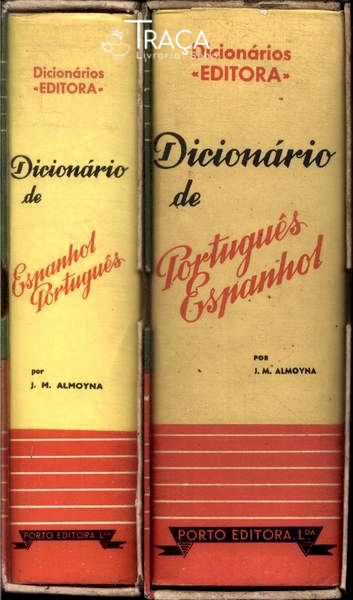 Dicionário De Espanhol-Português - Dicionário De Português-Espanhol (Inclui Caixa - 2 Volumes)