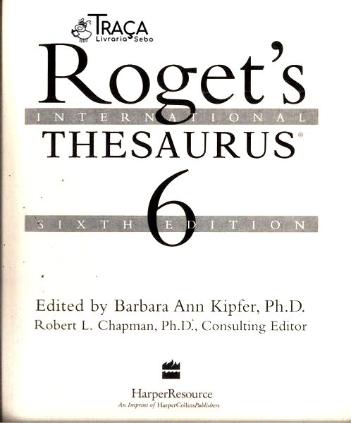 Rogets International Thesaurus