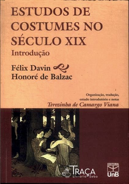 Estudos de Costumes No Seculo Xix