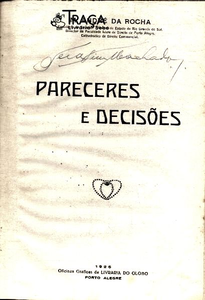 Pareceres e Decisões