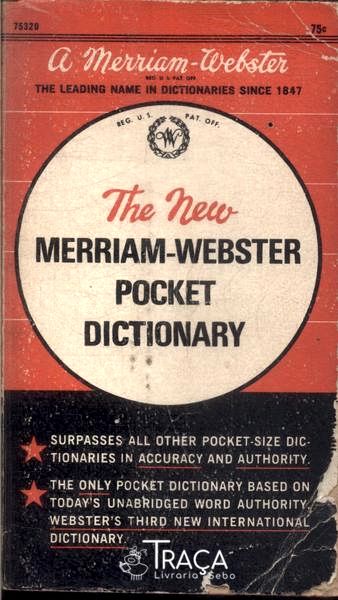 The New Merriam-webster Pocket Dictionary (1969))