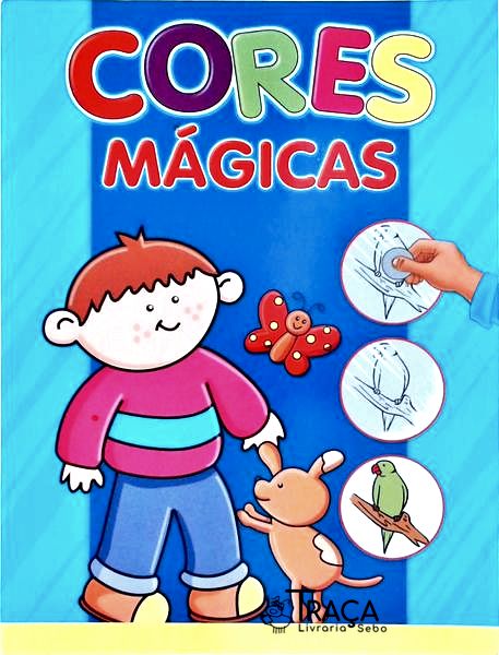 Cores Mágicas (livro de Colorir)