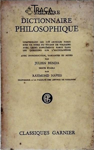 Dictionnaire Philosophique (1954)