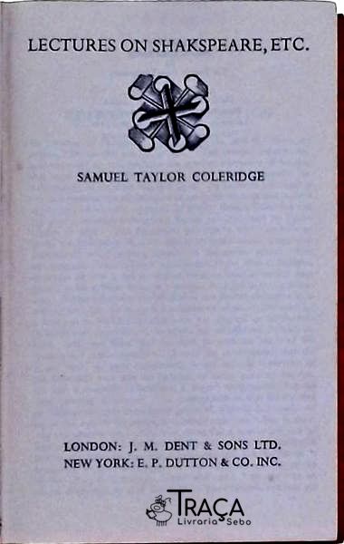 Lectures On Shakespeare