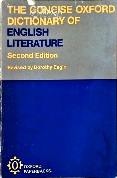 The Concise Oxford Dictionary Of English Literature