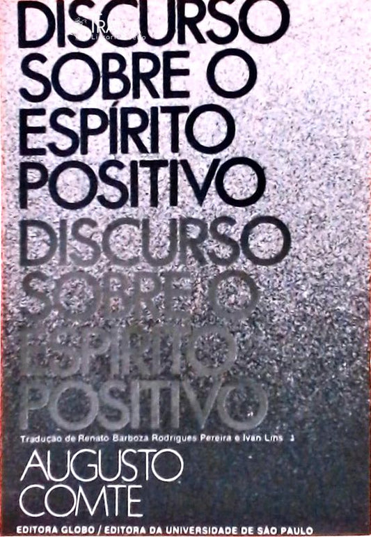 Discurso Sobre o Espírito Positivo