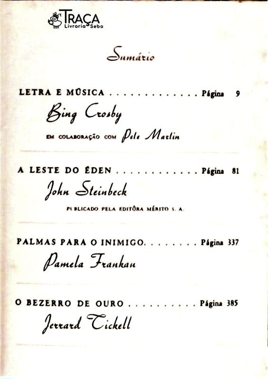 Letra e Música - A leste do Éden - Palmas para o Inimigo - O Bezerro de Ouro