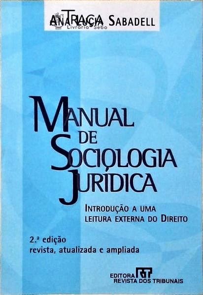 Manual de Sociologia Jurídica