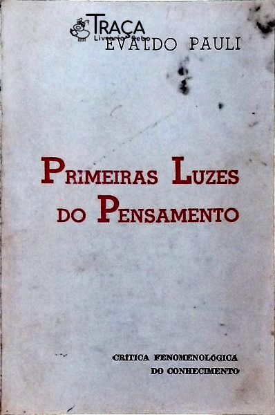Primeiras Luzes Do Pensamento