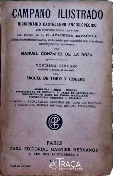 Campano Ilustrado - Diccionario Castellano Enciclopédico