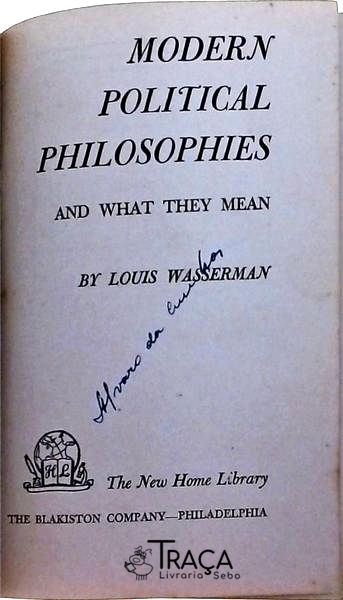 Modern Political Philosophies