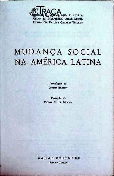 Mudança Social Na América Latina