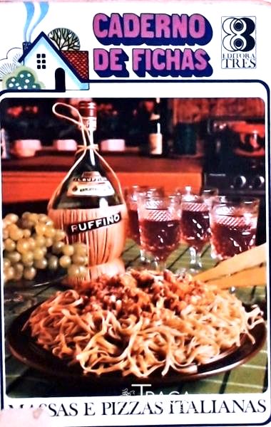Caderno de Fichas - Massas e Pizzas Italianas Nº 1