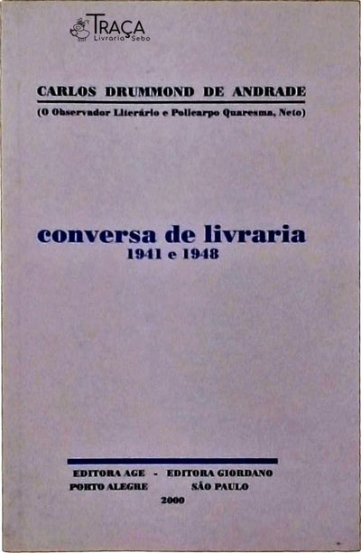 Conversa de Livraria - 1941 e 1948