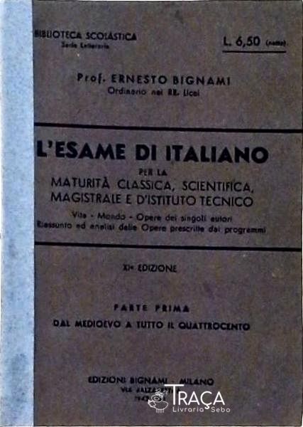 L Esame Di Italiano
