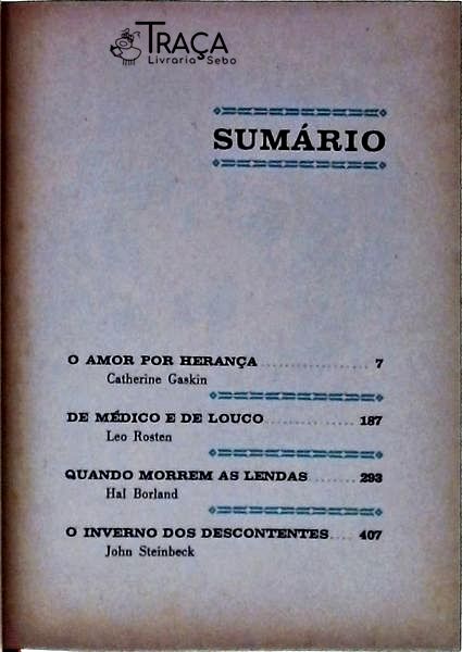 O Amor por Herança, de Médico e de Louco
