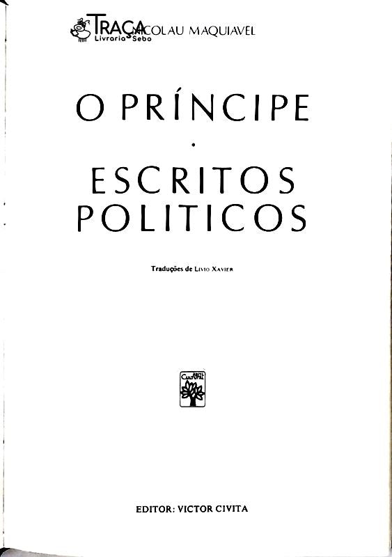 Os Pensadores - Maquiavel