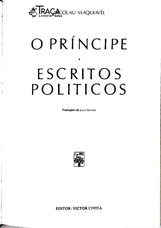 Os Pensadores - Maquiavel