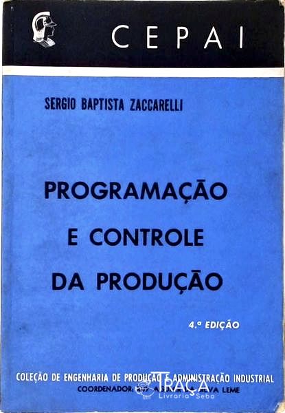 Programação e Controle da Produção